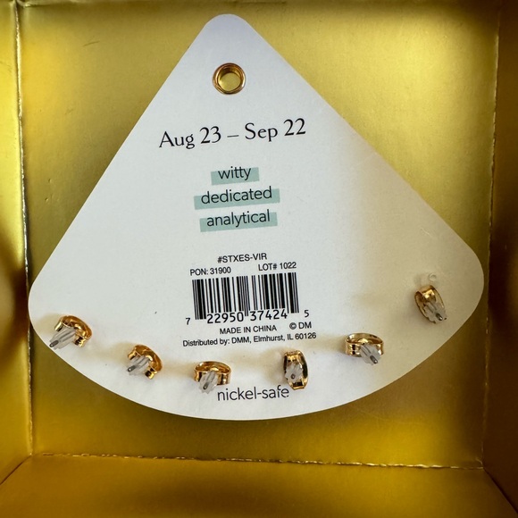 Soul Stacks Jewelry Co. Virgo earrings - Picture 3 of 8